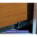 Ver imagem 6 de Guarda-roupa 06 Portas São Carlos MDF, portas ripadas e 6 gavetas internas