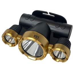 Lanterna Cabeça Led Camping Extra Leve Recarregável Bivolt - 3