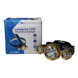 Lanterna Cabeça Led Camping Extra Leve Recarregável Bivolt - 4