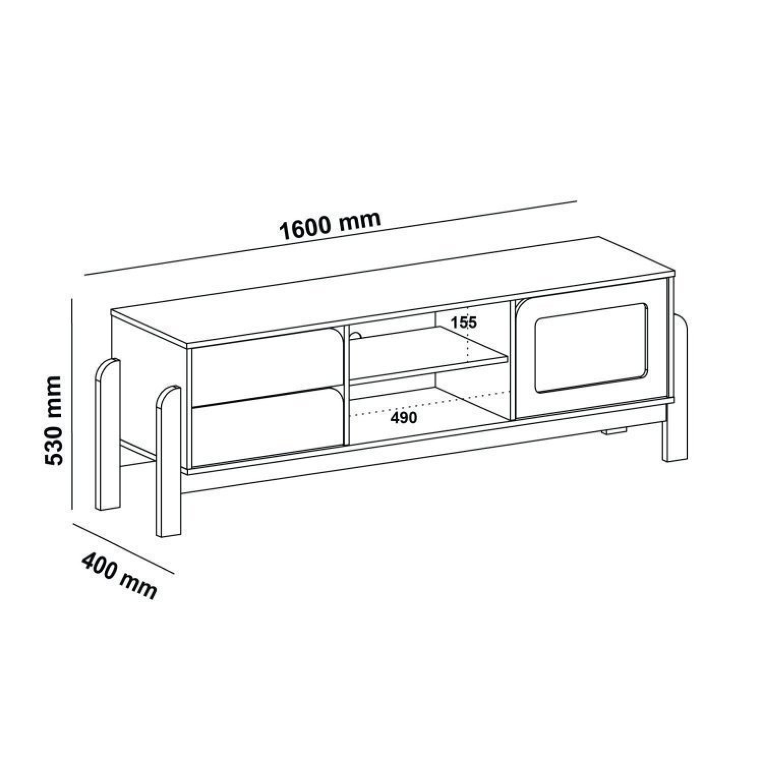 Rack com Painel Ripado para Tv até 75 Pol Canadá Liverpool | MadeiraMadeira