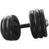 Dumbbell Injetado Pegada Emborrachada Academia Fitness 12kg - 1