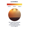 Spot Direcionavel Redondo LED Bivolt Tramontina Amarela Quente 3000K - 5W - 6