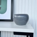 Ver imagem 2 de Decoração Sala Centro de Mesa Cinza Liso Lorance Moderno