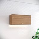 Ver imagem 1 de Armário Aéreo 1 Porta Basculante 80cm Yasmin Espresso Móveis