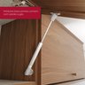 Armário Aéreo 1 Porta Basculante 80cm Yasmin Espresso Móveis - 6