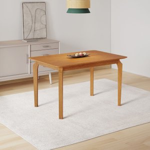 Mesa Candian 120 X 0,80 sem Vidro Tampo Amadeirado