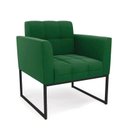 Ver imagem 6 de Poltrona Sala e Puff Decorativo Industrial Elisa Suede D03 - D’Rossi