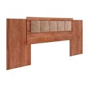 Ver imagem 1 de Painel de Cama Box Estofada Casal/Queen 1161 Estofada Extensível Freijo - Carraro