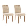 Jogo com 02 Cadeiras Paola Wood Ii - 1