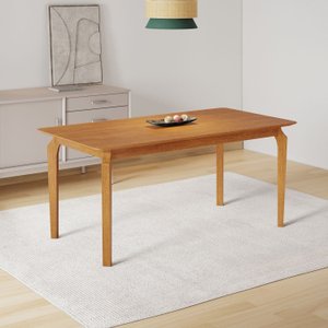 Mesa Candian 180 X 0,90 sem Vidro Tampo Amadeirado
