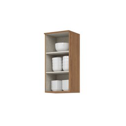 Armário Aéreo 1 Porta 40cm Yasmin Espresso Móveis - 4