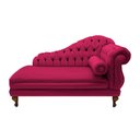 Ver imagem 1 de Recamier Decorativo Larissa 160 Cm Esquerdo de Quem Senta Corano Rosa Pink - Incasa Decor