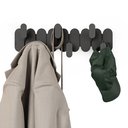 Ver imagem 3 de Tempo 6 Preto - Cabideiro de Parede com 6 Ganchos Umbra