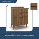 Ver imagem 4 de Balcão para Cozinha 3 Gavetas Paris