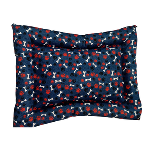 Colchonete Pet Cães e Gatos 50cm x 40cm Impermeável Lavável Marinho Com 5 Refis