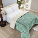 Ver imagem 2 de Coberdrom Sherpa e Flannel Everest Queen Manta Alta 150g 01 Peça - Alecrim