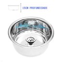 Ver imagem 4 de Proteção contra Corrosão! Cuba Aço Inoxidável 304, 30x15cm