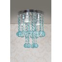 Ver mais imagens de Kit Lustres Para Quarto Sala Lavabo Base De Inox Vai Montado