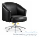 Ver imagem 6 de Kit 2 Poltronas Giratórias Corino Base Alumínio Juliana