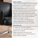 Ver mais imagens de Kit 2 Poltronas Giratórias Corino Base Alumínio Juliana