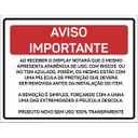 Ver imagem 3 de 100 Display A4 Expositor Porta Folha Quadro Aviso Parede Pet