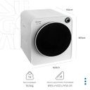 Ver imagem 2 de Secadora Suggar Sc801 Bancada/parede 8kg Branca Secadora Suggar Sc8012br Bancada/parede 8kg Branca 2