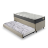 Bicama Box Baú Solteirão com Colchão Adapto Molas Ensacadas Ecoflex Linho Bege 96x203 - 9