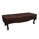 Ver imagem 7 de Cabeceira Cama Box Queen 160cm e Recamier Vicenza Suede S04 - D'Rossi Cor Café