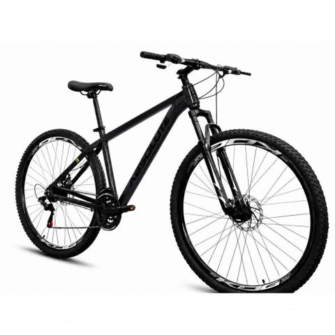 Bicicleta Mountain Bike Nero 6 Aro 29 Quadro Alumínio 21 Marchas Disco Hidráulico Absolute 13,5"
