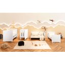 Ver imagem 3 de Berço Americano Evolution Multifuncional 4 em 1 com Colchão - Reller - Branco Fosco