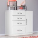 Ver imagem 7 de Cômoda Vênus Moval Branco / Lilás / Azul / Rosa