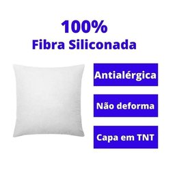 Enchimento Almofada 45x45 Fibra de Silicone Premium - 4