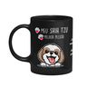 Caneca Dog - Meu Shih Tzu, Melhor Pessoa! - M1 - Preta - 1