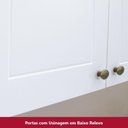 Ver imagem 3 de Cozinha Compacta De 4 Peças C/ Aéreo De 3 Portas Branco