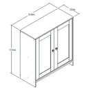Ver imagem 5 de Balcão de Cozinha Multiuso 0,84m BM08 Branco/Gelo