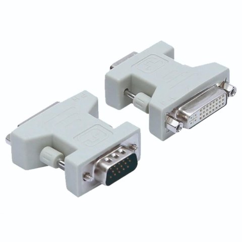 Adaptador Vga Macho para Dvi Femea Hayom Ai1001