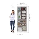 Ver imagem 4 de Sapateira Multiuso Organizador 2 Portas Lince Espresso Móveis