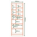 Ver imagem 5 de Sapateira Multiuso Organizador 2 Portas Lince Espresso Móveis