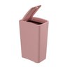 Lixeira com Tampa Click 2 Rosé Astra - 6
