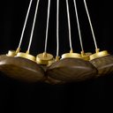 Ver imagem 5 de Pendente Petra Starlux ZR105-AGD LED 2700k 7 Cúpulas ST2583