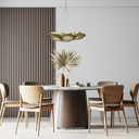 Ver imagem 3 de Pendente Petra Starlux ZR105-AGD LED 2700k 7 Cúpulas ST2583