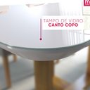 Ver imagem 3 de Conjunto Sala de Jantar 4 Lugares Mesa Redonda 1,2m e 4 Cadeiras Marrom Havana - Moveis Mix
