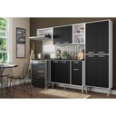 Ver imagem 6 de Armário de Cozinha Compacta Xangai Multimóveis V2840 Branco/Preto