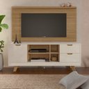 Ver imagem 1 de Rack com Painel para TV até 60 pol 161CMX180CM Universal Slim Michigan Branco