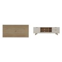 Ver imagem 4 de Rack com Painel para TV até 60 pol 161CMX180CM Universal Slim Michigan Branco