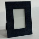 Ver imagem 5 de Porta-Retrato de Chenile Azul 1.0x18.5x23.5cm Foto Mesa Decoração Sala Presente