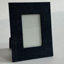 Ver imagem 2 de Porta Retratos 10x15 Home&co Chenile 24x19xcm Azul Painel Quadro para Fotos