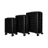 Conjunto de Malas Travelux St. Gallen Polipropileno - P, M e G Preto - 1