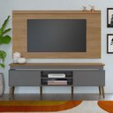 Ver imagem 1 de Rack com Painel com LED para TV até 75 pol 160CMX180CM Universal Lumina Cinza