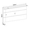 Rack com Painel com Led para Tv até 75 Pol Universal Lumina - 5